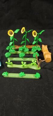 Playmobil Sunflower Garden Vegetable Props Pieces Plants